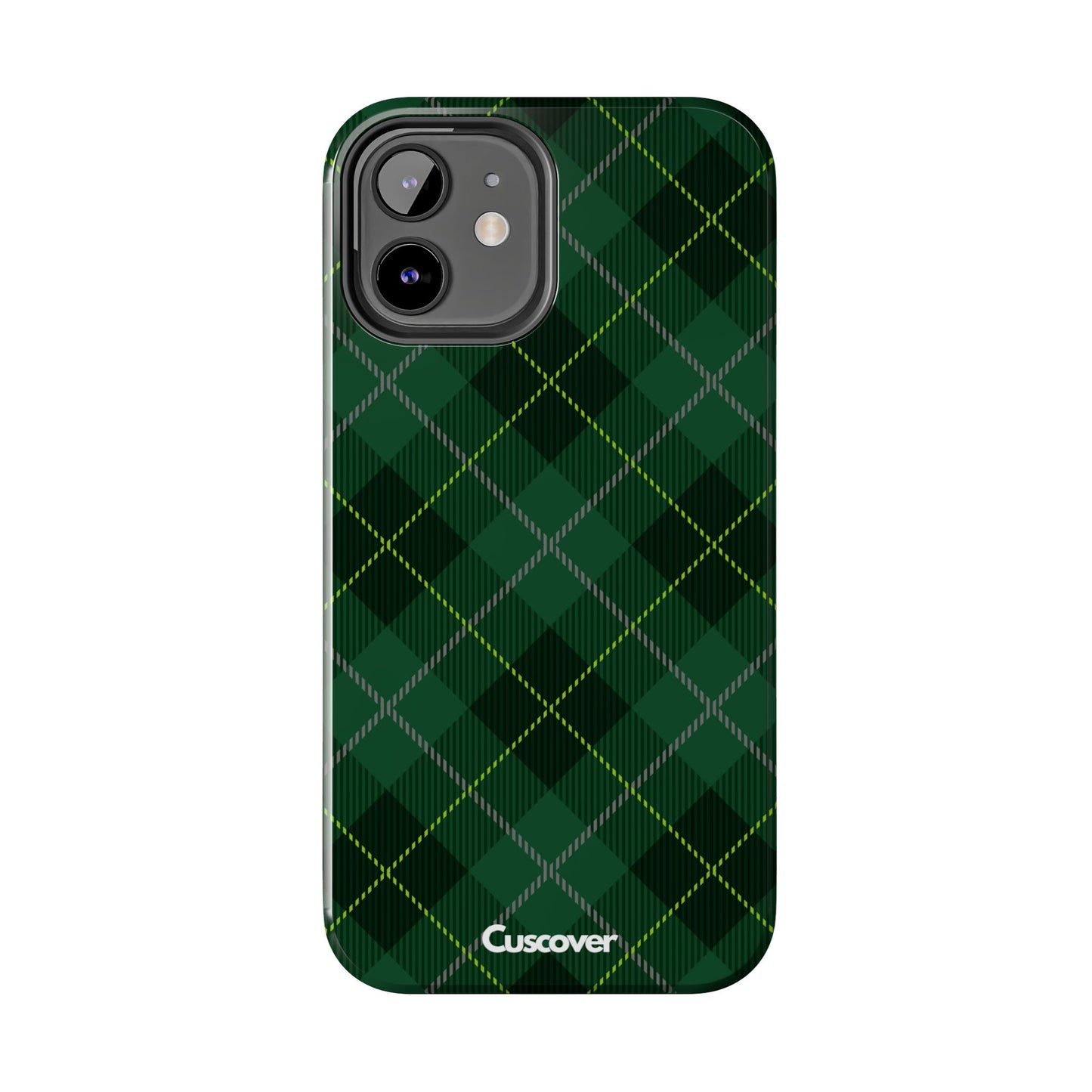 Green Tartan Phone Case