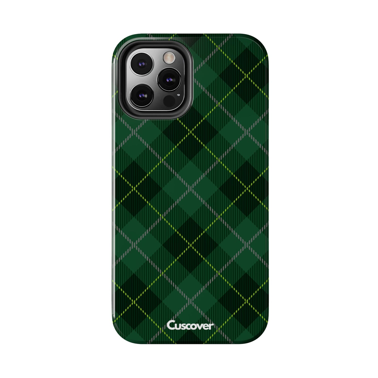 Green Tartan Phone Case