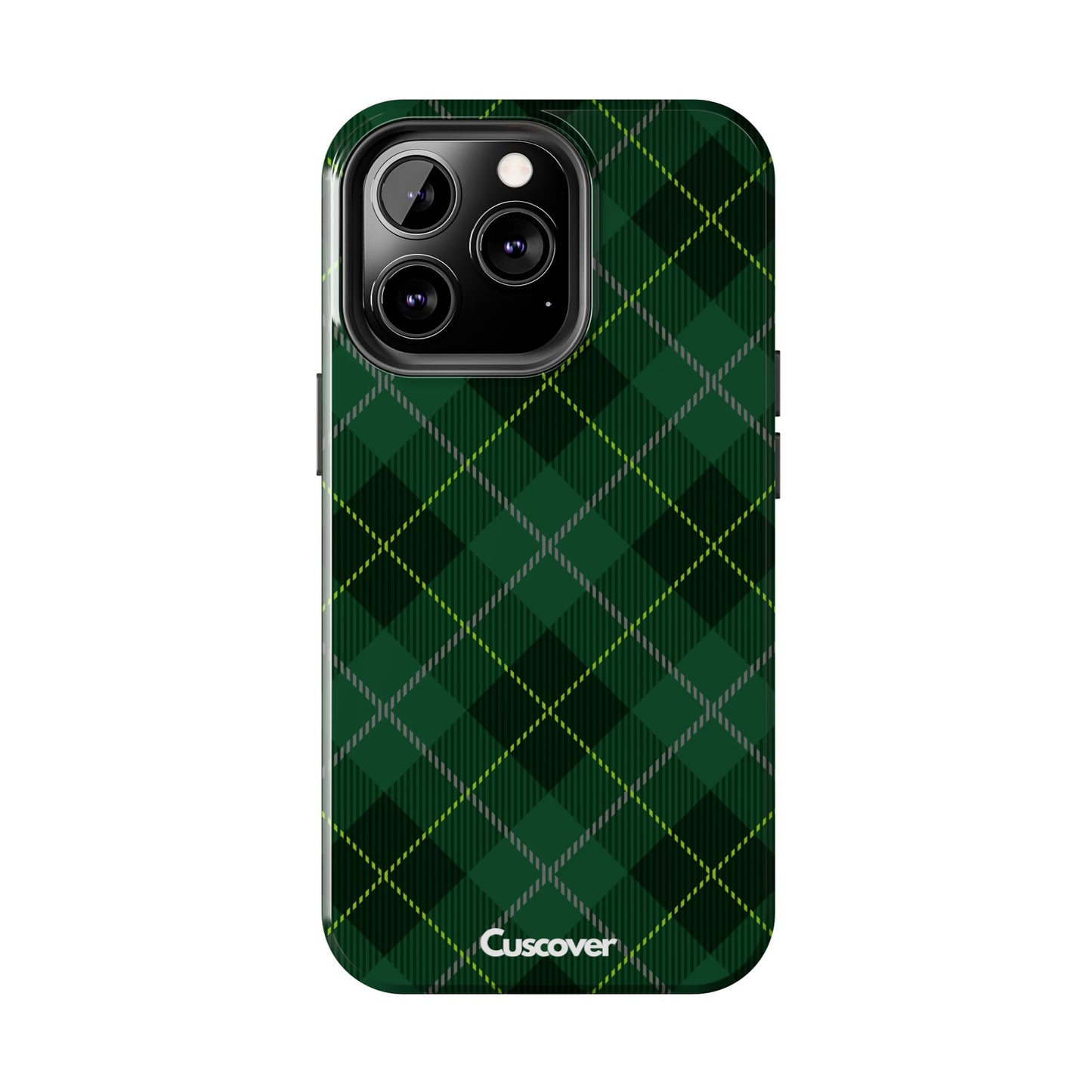 Green Tartan Phone Case