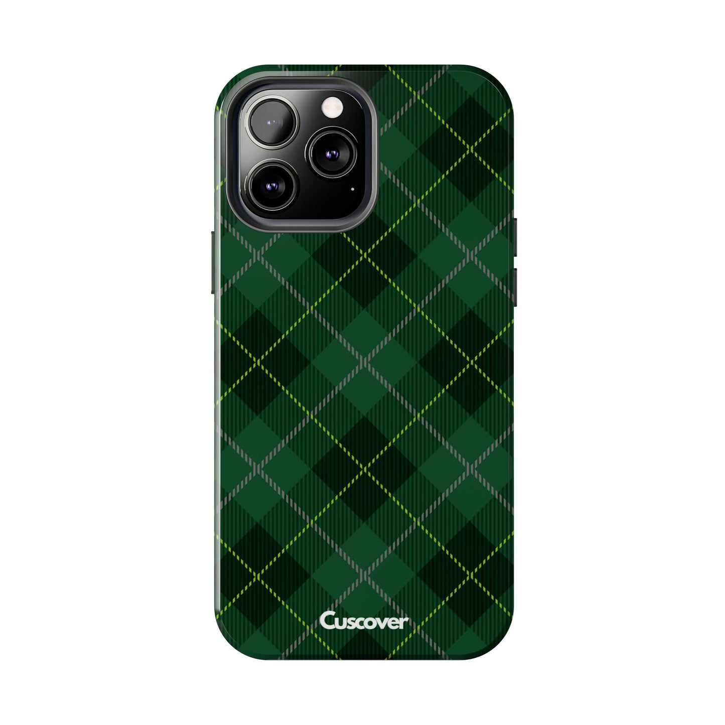 Green Tartan Phone Case