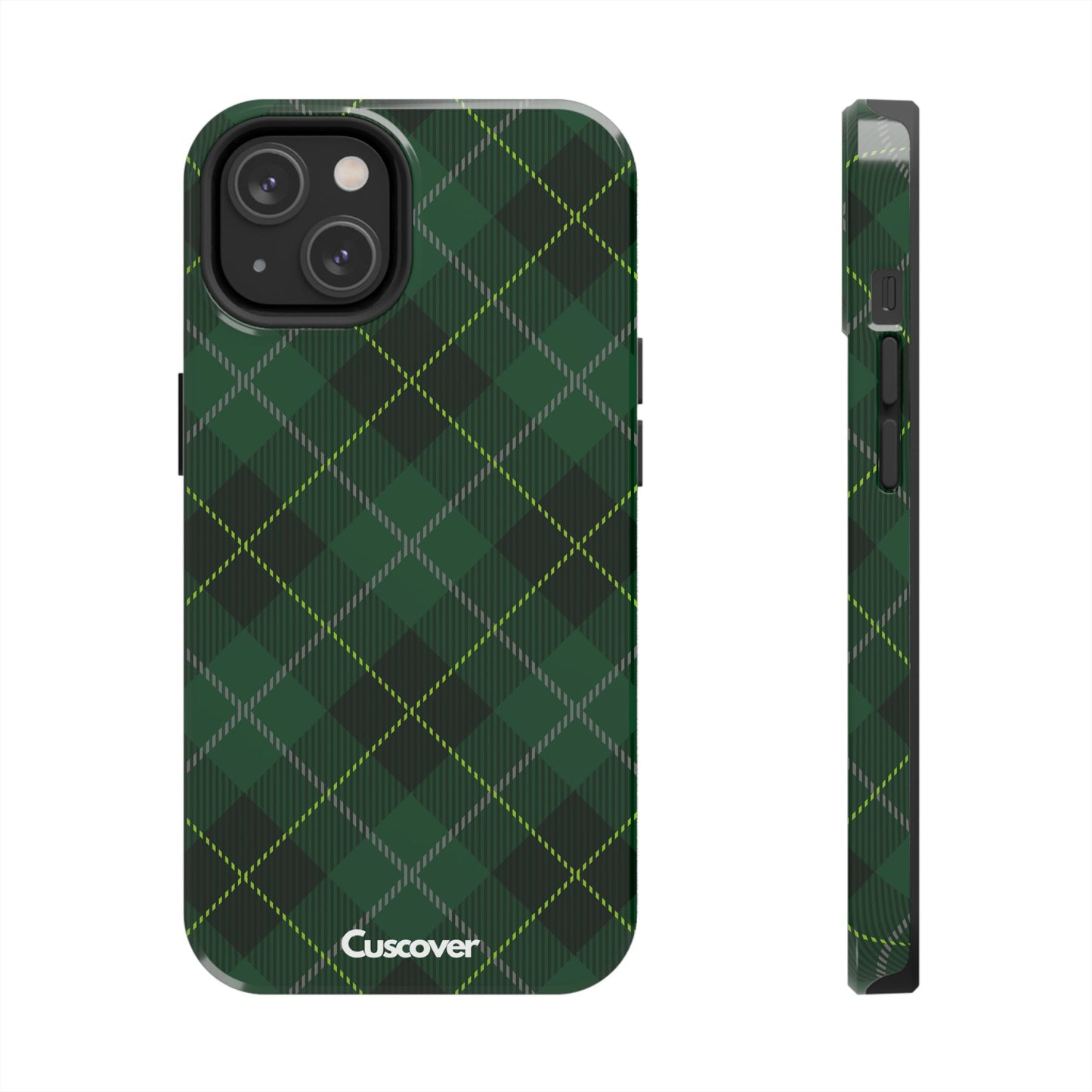 Green Tartan Phone Case