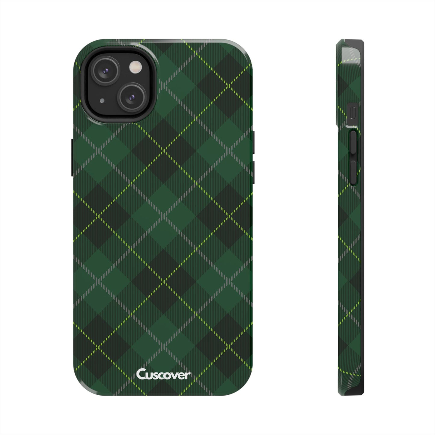 Green Tartan Phone Case