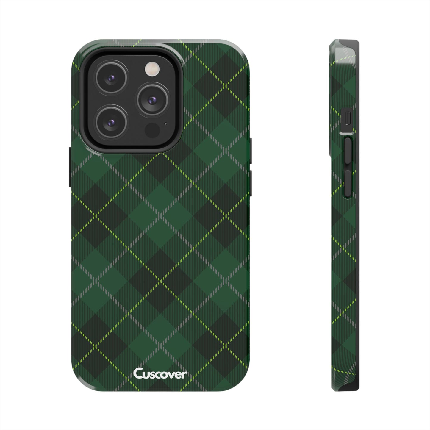 Green Tartan Phone Case