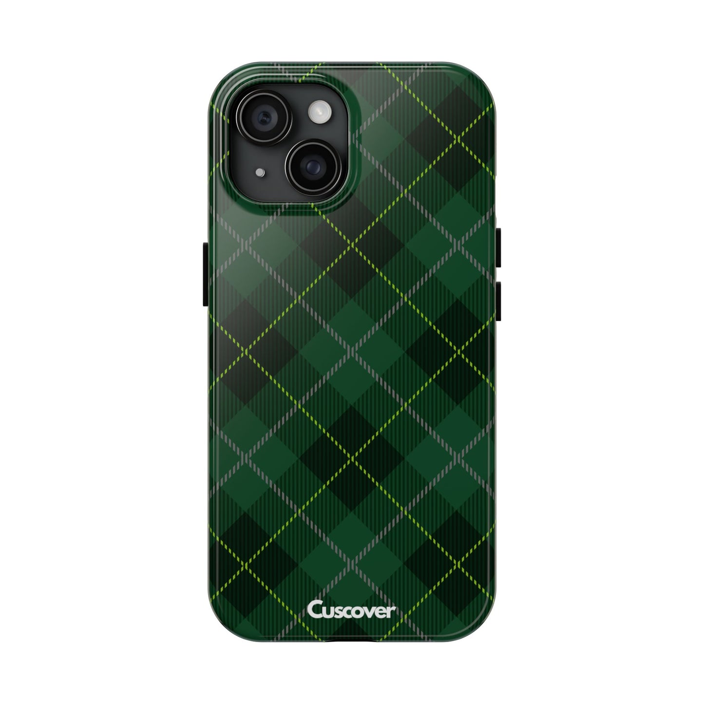 Green Tartan Phone Case