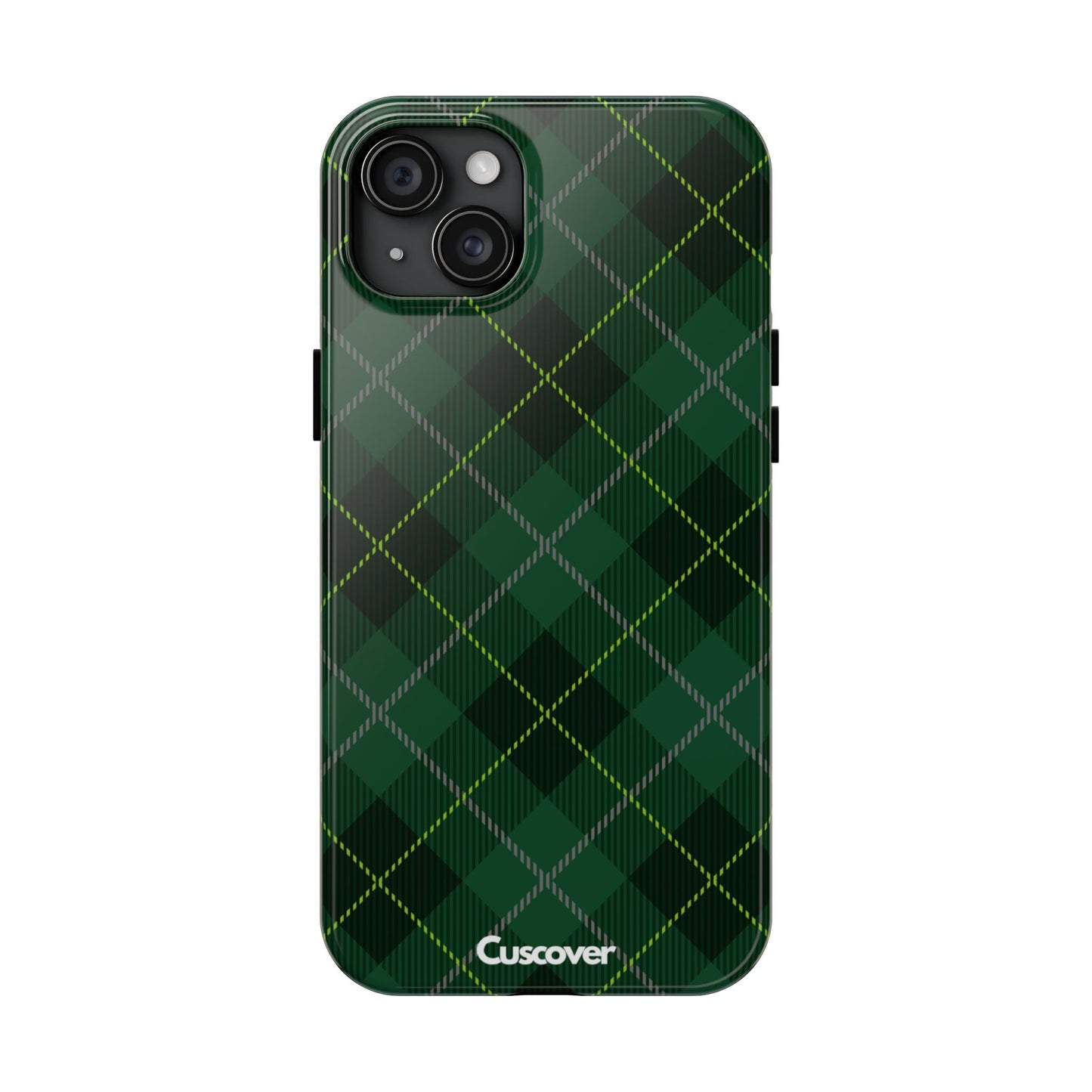 Green Tartan Phone Case