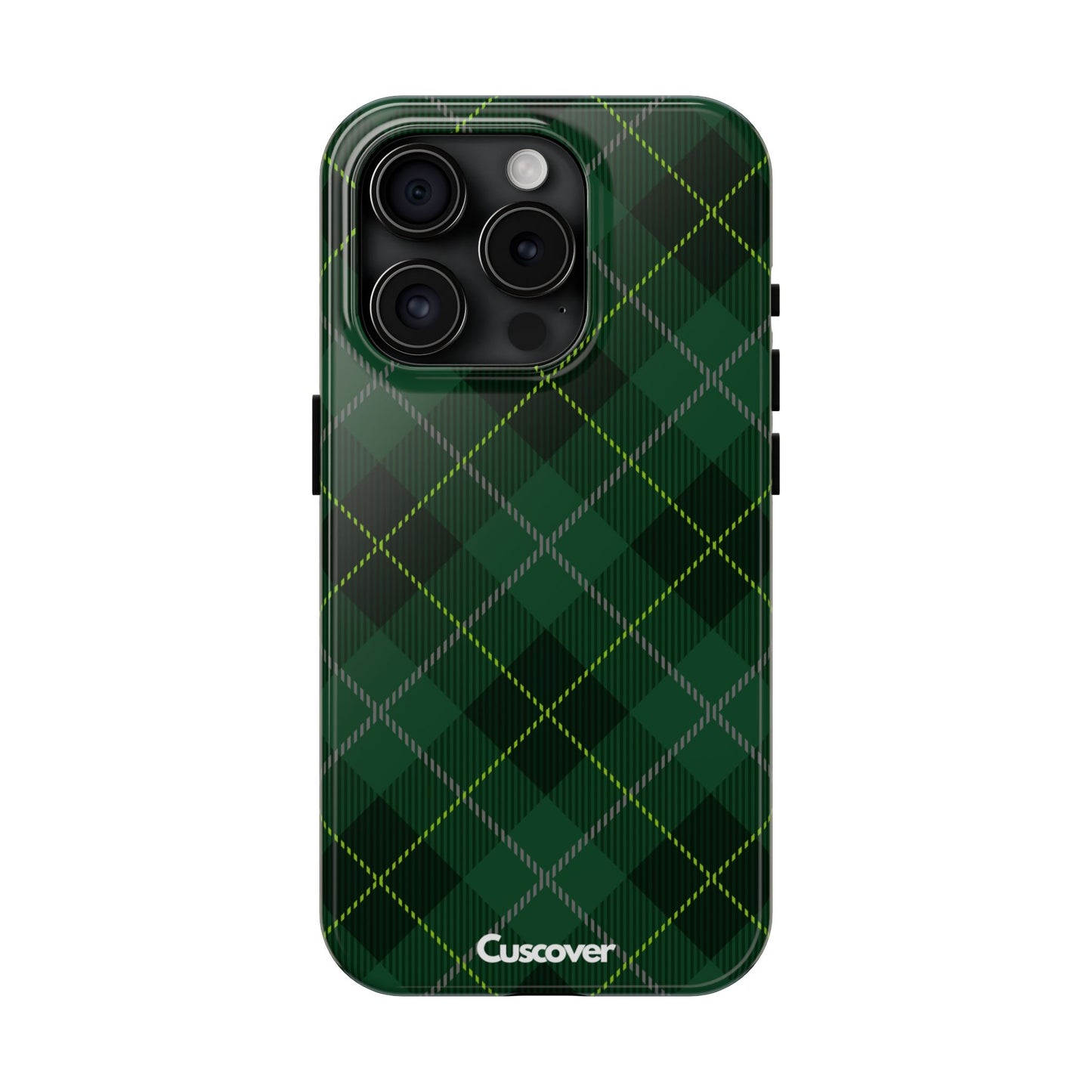 Green Tartan Phone Case