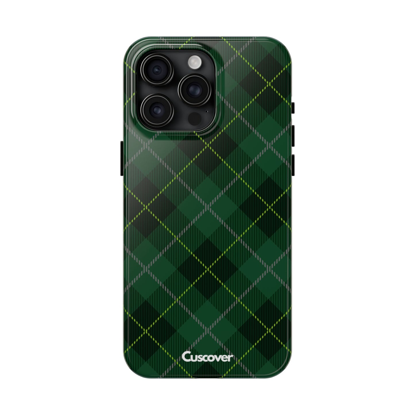 Green Tartan Phone Case