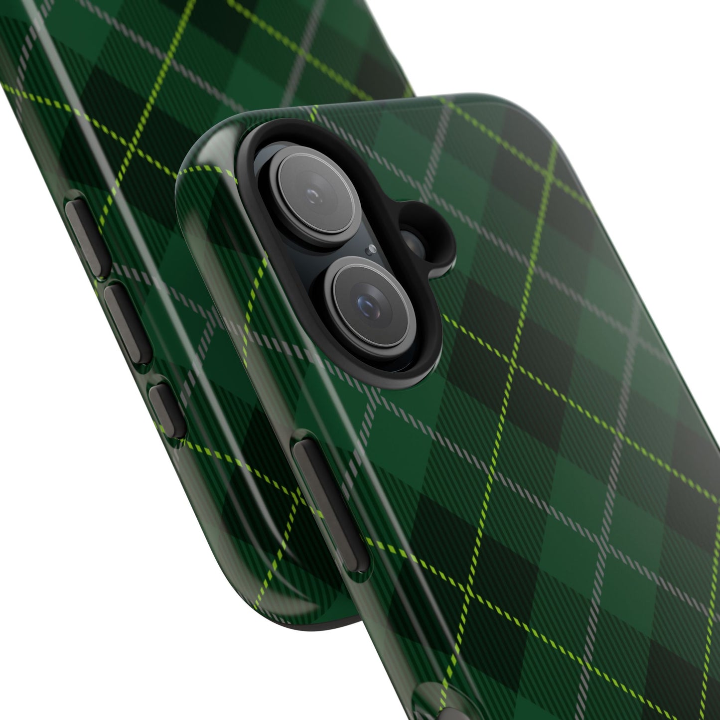 Green Tartan Phone Case