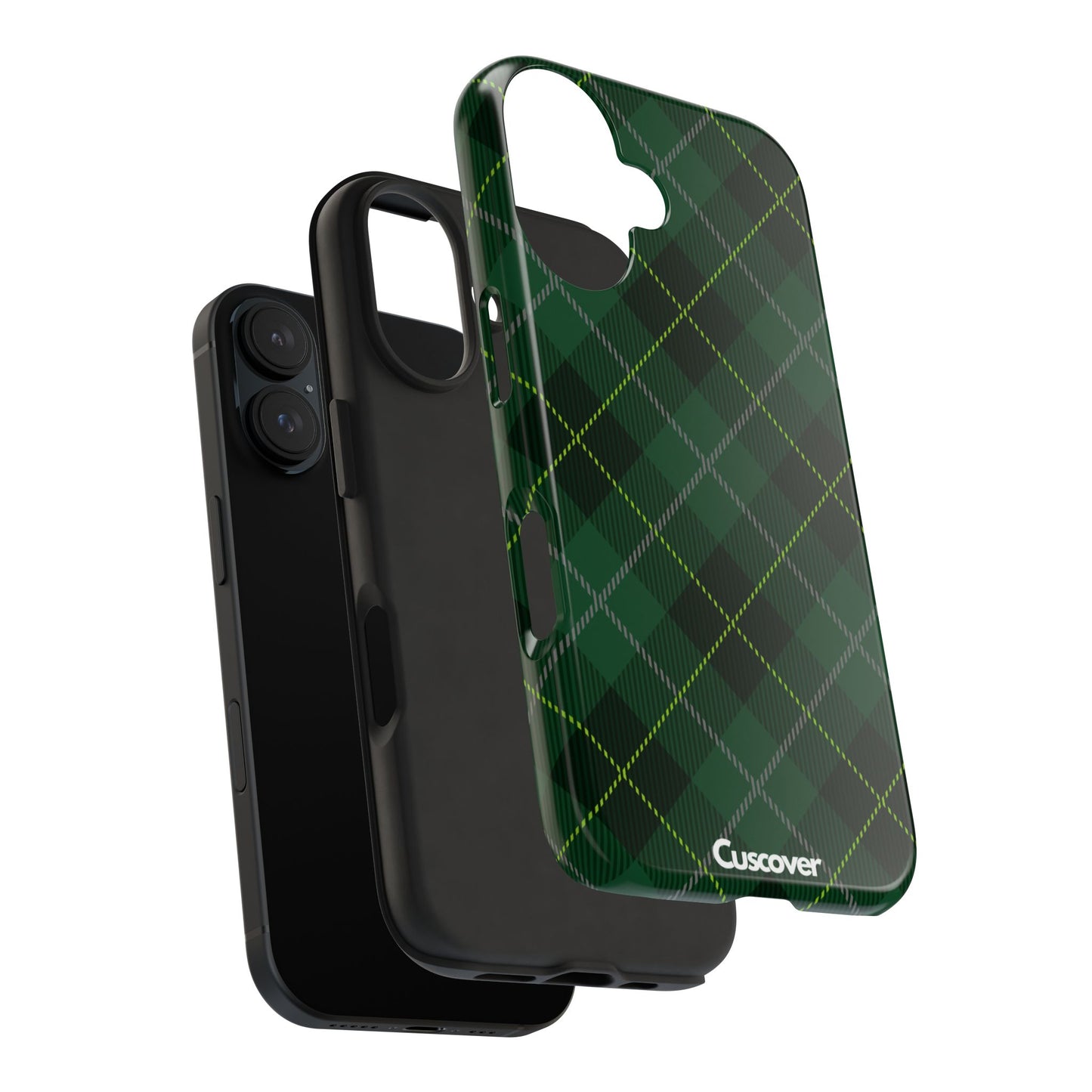 Green Tartan Phone Case