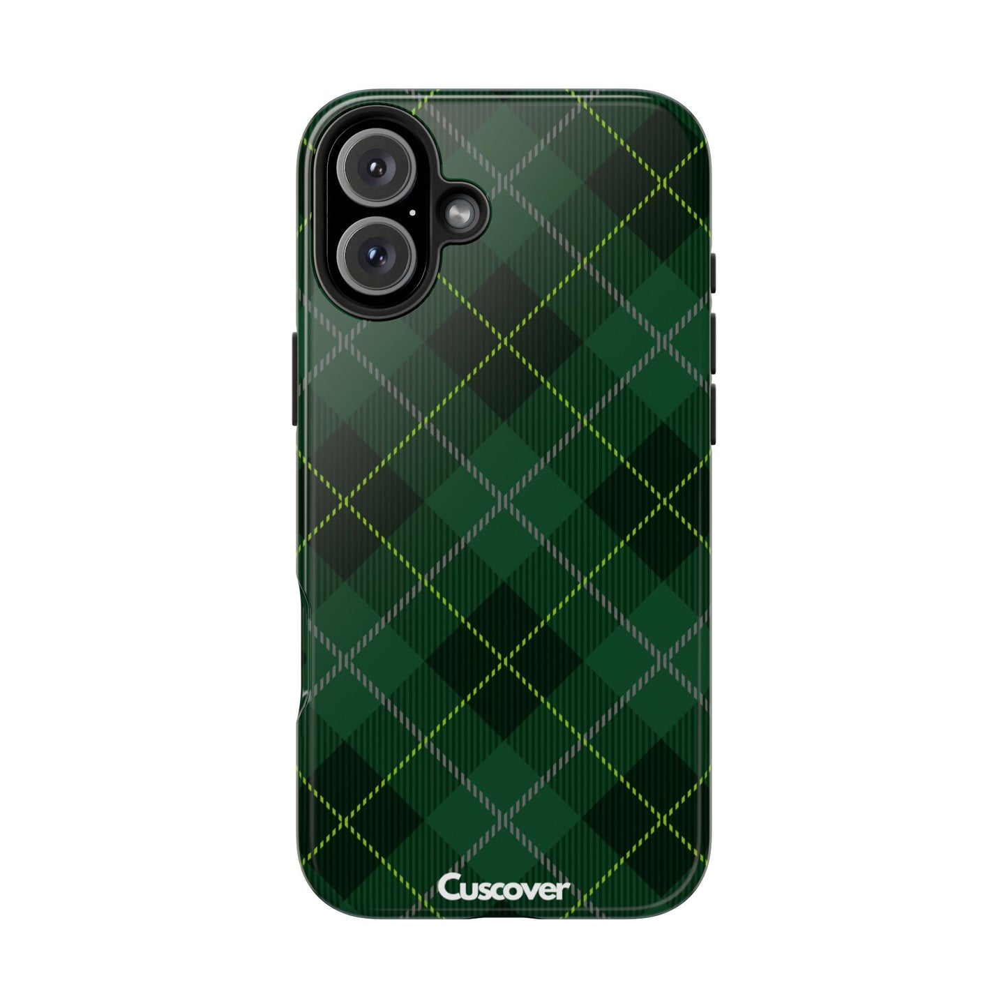 Green Tartan Phone Case