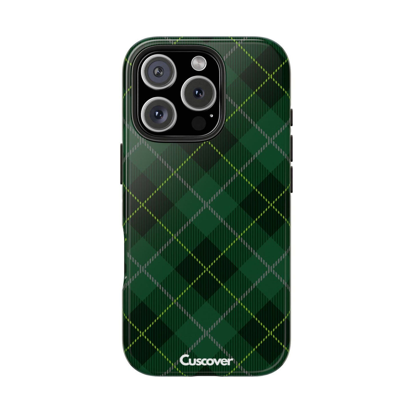 Green Tartan Phone Case