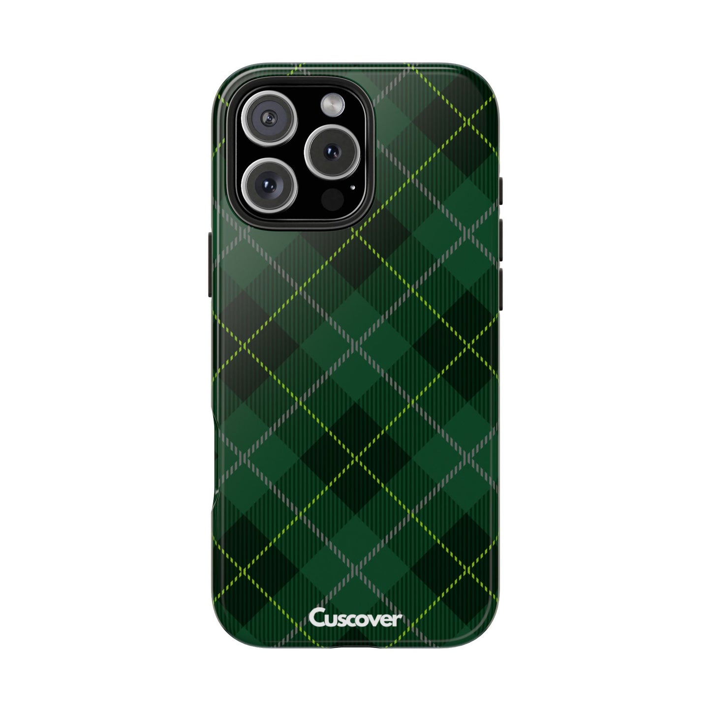 Green Tartan Phone Case