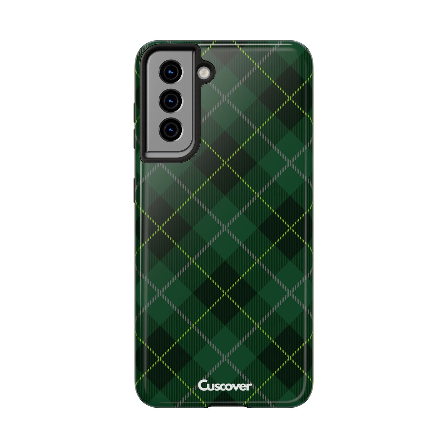 Green Tartan Phone Case