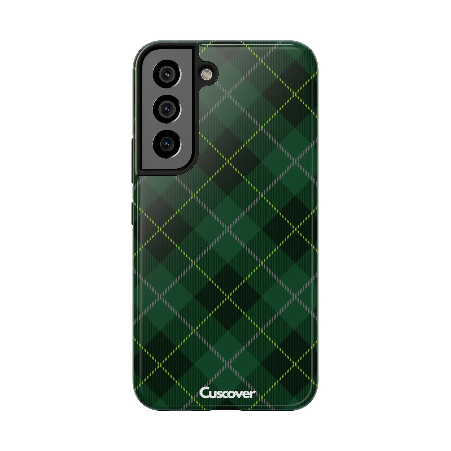 Green Tartan Phone Case