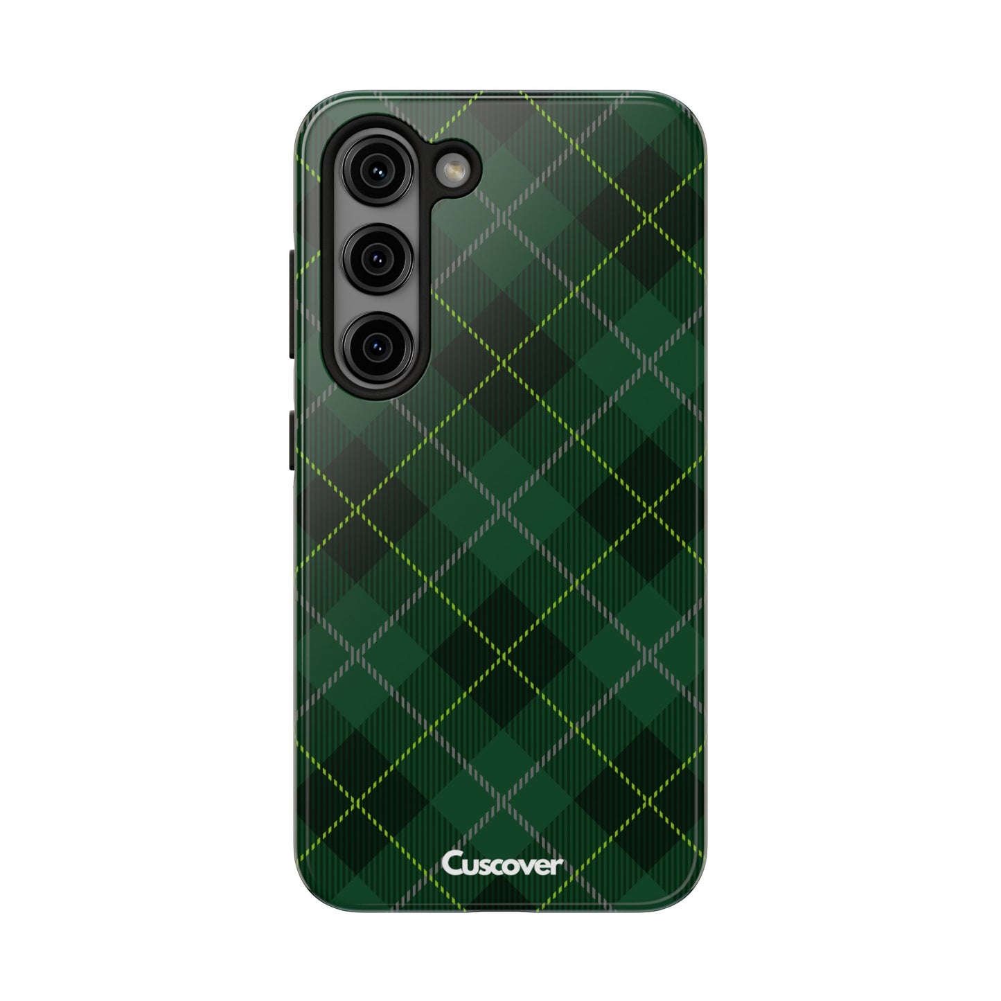 Green Tartan Phone Case