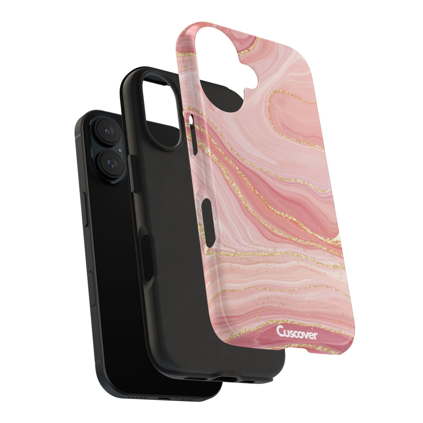 Pink Marble Phone Case