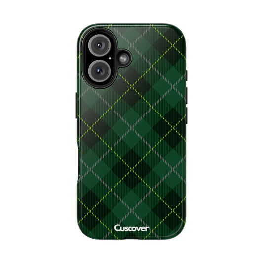 Green Tartan Phone Case