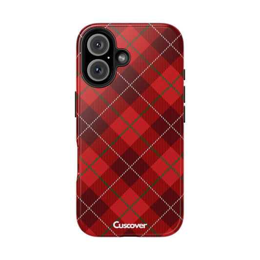Red Tartan Phone Case